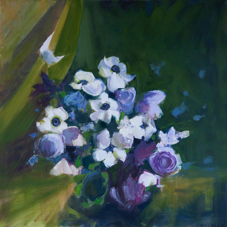Ashley Sellner - Winter Still Life - Oil on Canvas - 36x36